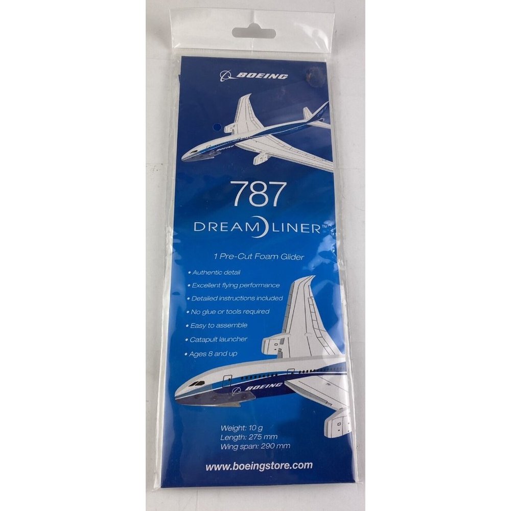 Boeing 787 Dreamliner 1 Pre-Cut Foam Glider Dream Liner Airliner Kit‎ Airplane